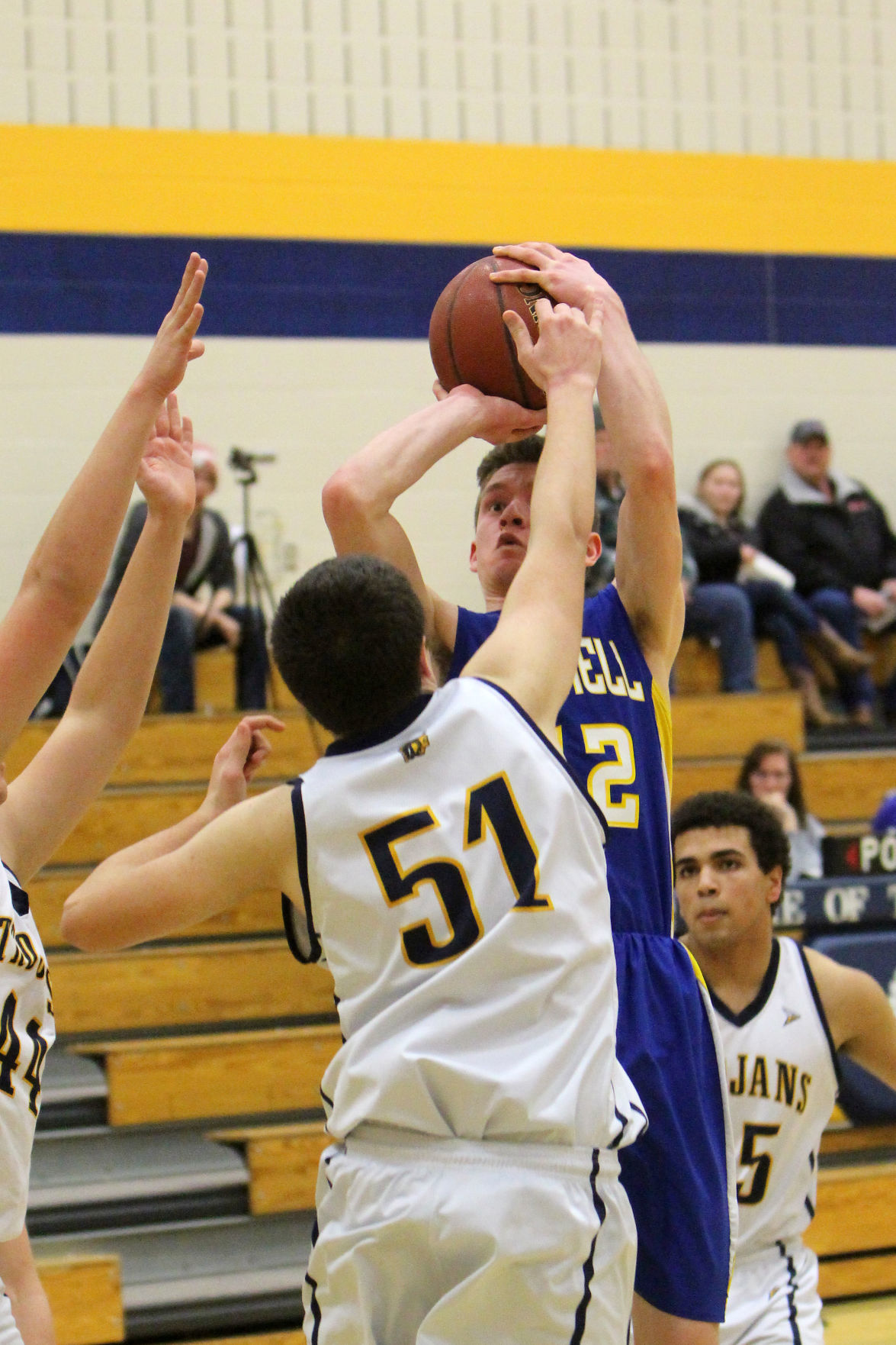 Cornell at New Auburn boys basketball 2-18-19